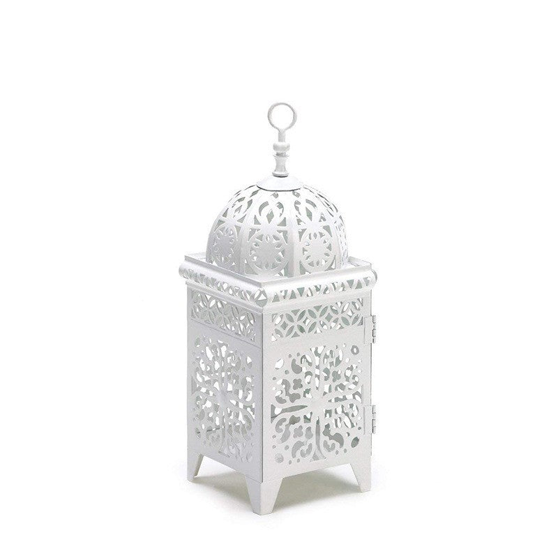 Riad Nights Decorative Lantern (Gold Finish)